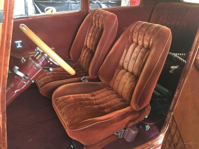 1934 Brown Plymouth PE Coupe