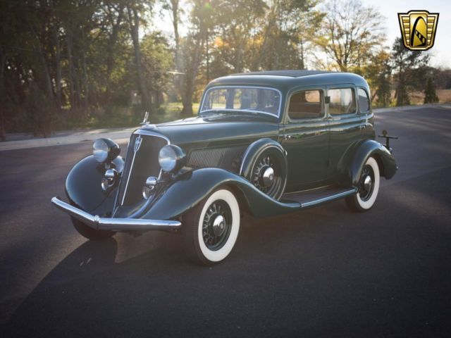 1934 Teal Studebaker Commander Sedan