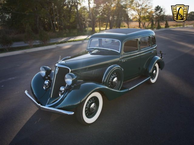 1934 Teal Studebaker Commander Sedan