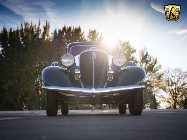1934 Teal Studebaker Commander Sedan