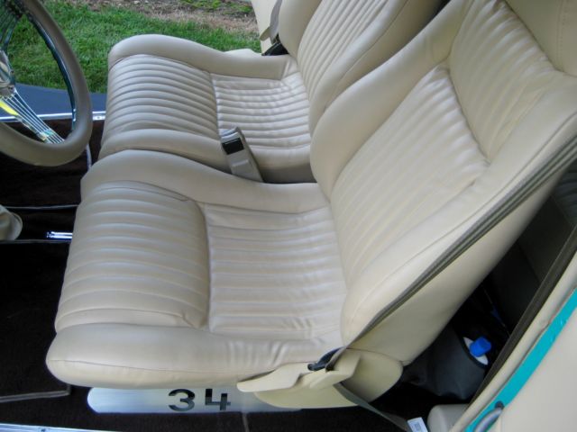 1934 Jade with Custom Graphics Ford Tudor 2 Door Sedan