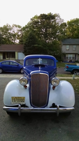 1935 Blue Chevrolet Other 2 Door, Suicide Door