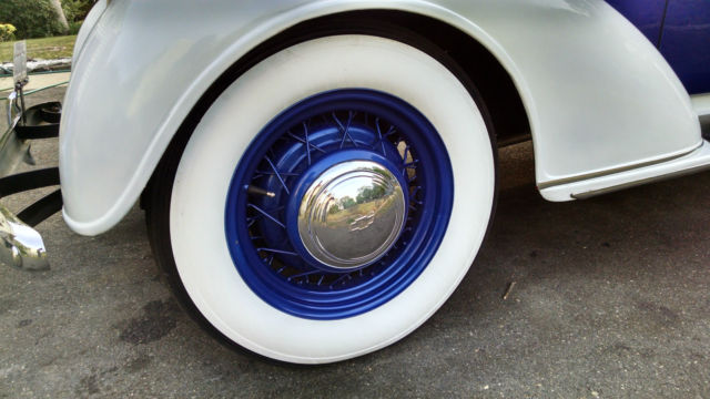 1935 Blue Chevrolet Other 2 Door, Suicide Door