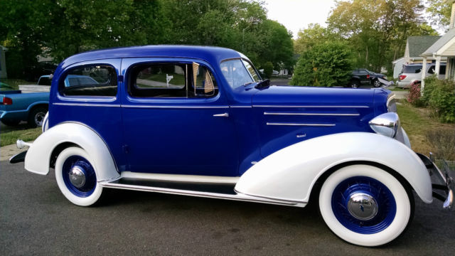 1935 Blue Chevrolet Other 2 Door, Suicide Door