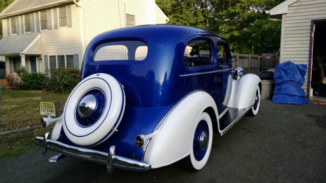 1935 Blue Chevrolet Other 2 Door, Suicide Door