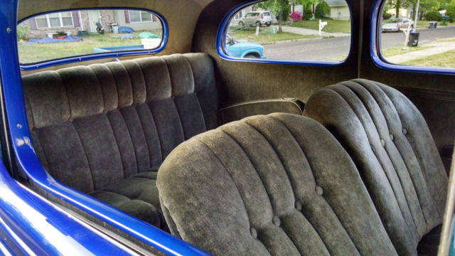 1935 Blue Chevrolet Other 2 Door, Suicide Door