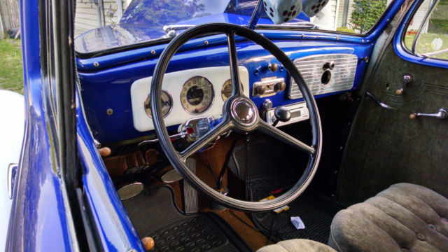 1935 Blue Chevrolet Other 2 Door, Suicide Door