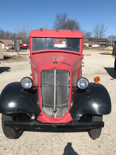 1935 Red Chevrolet Other Pickups