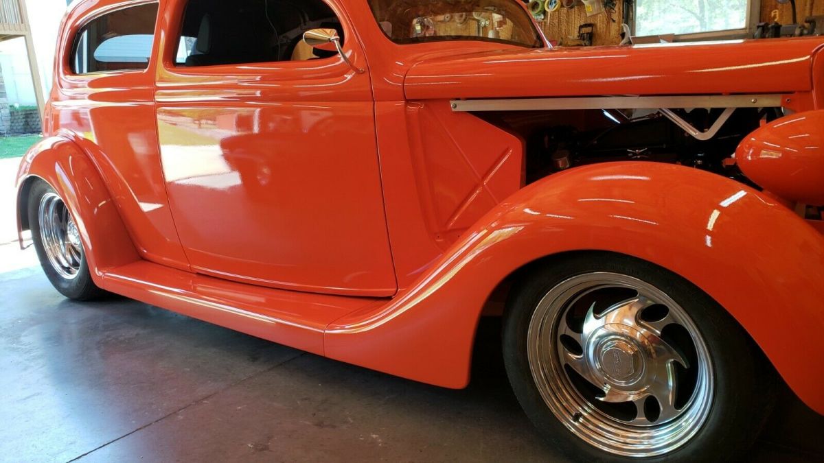 1935 Orange Ford sedan Sedan