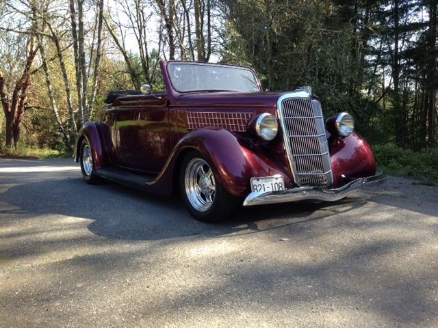 1935 Mercedes pearl burgundy Ford Other Cabriolet
