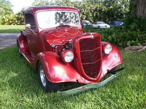 1935 Red Ford Other Pickups Pickup Truck