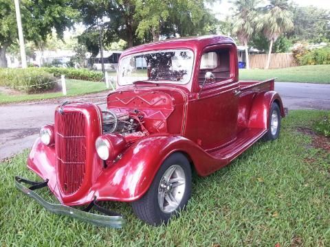 1935 Red Ford Other Pickups Pickup Truck