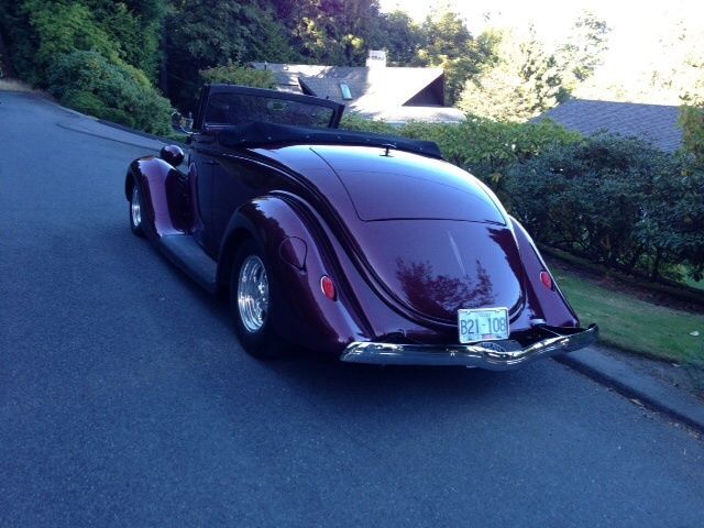 1935 Mercedes pearl burgundy Ford Other Cabriolet