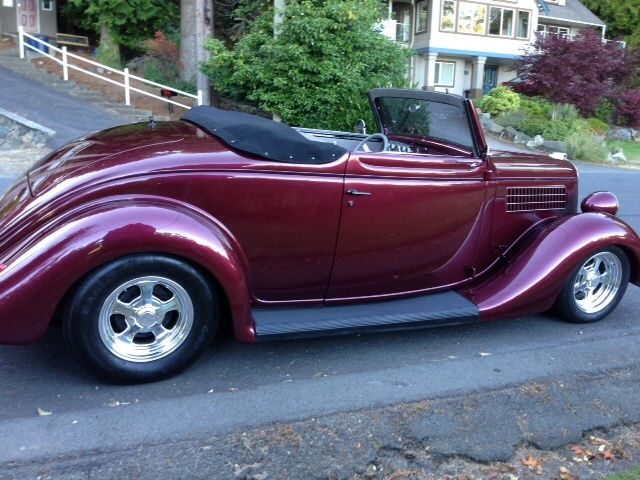 1935 Mercedes pearl burgundy Ford Other Cabriolet