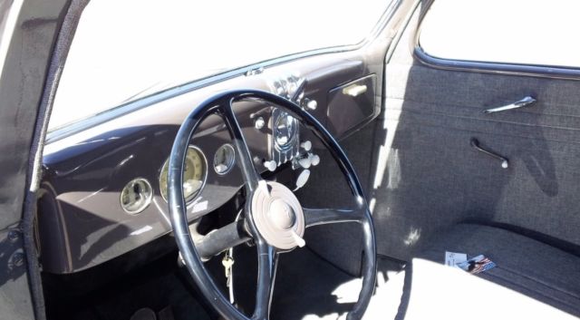 1935 Gray Ford 5 Window Coupe Coupe