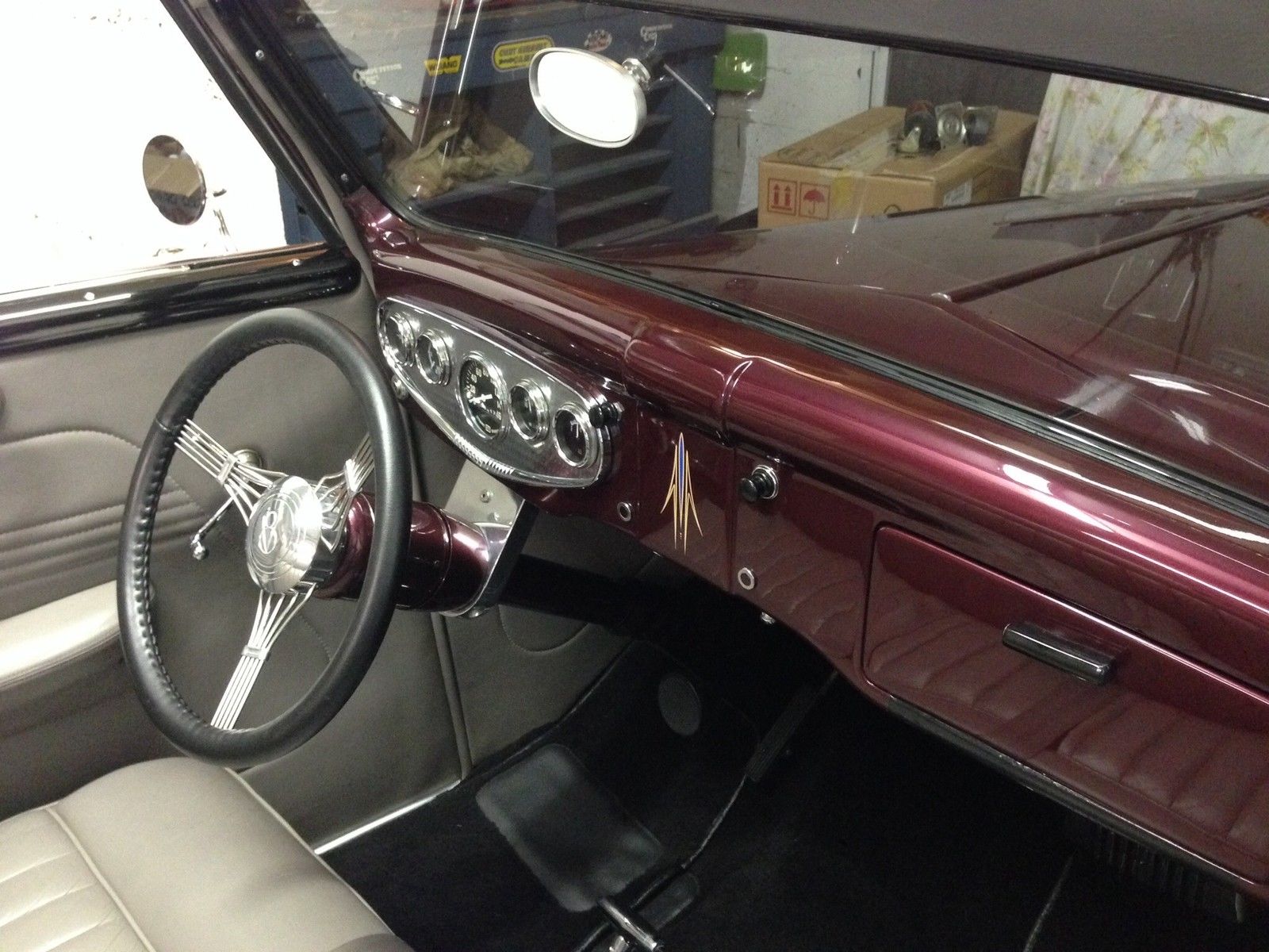 1935 Mercedes pearl burgundy Ford Other Cabriolet