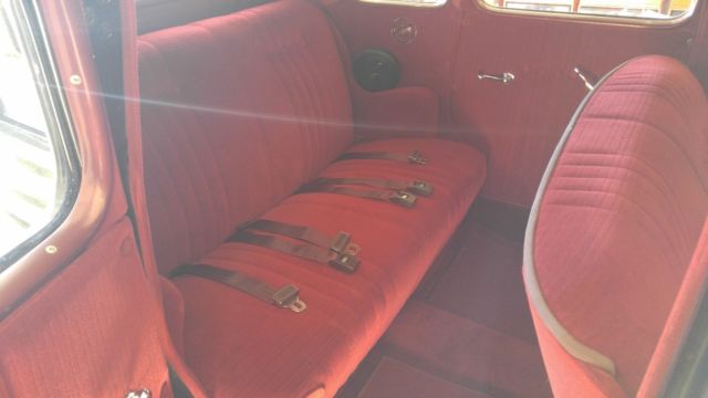 1935 Black Ford Model 48 Sedan