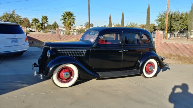 1935 Black Ford Model 48 Sedan