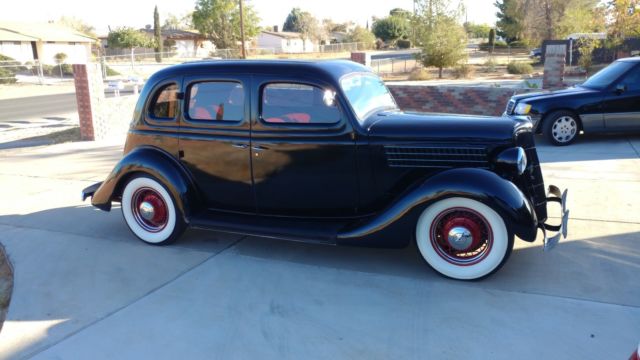 1935 Black Ford Model 48 Sedan