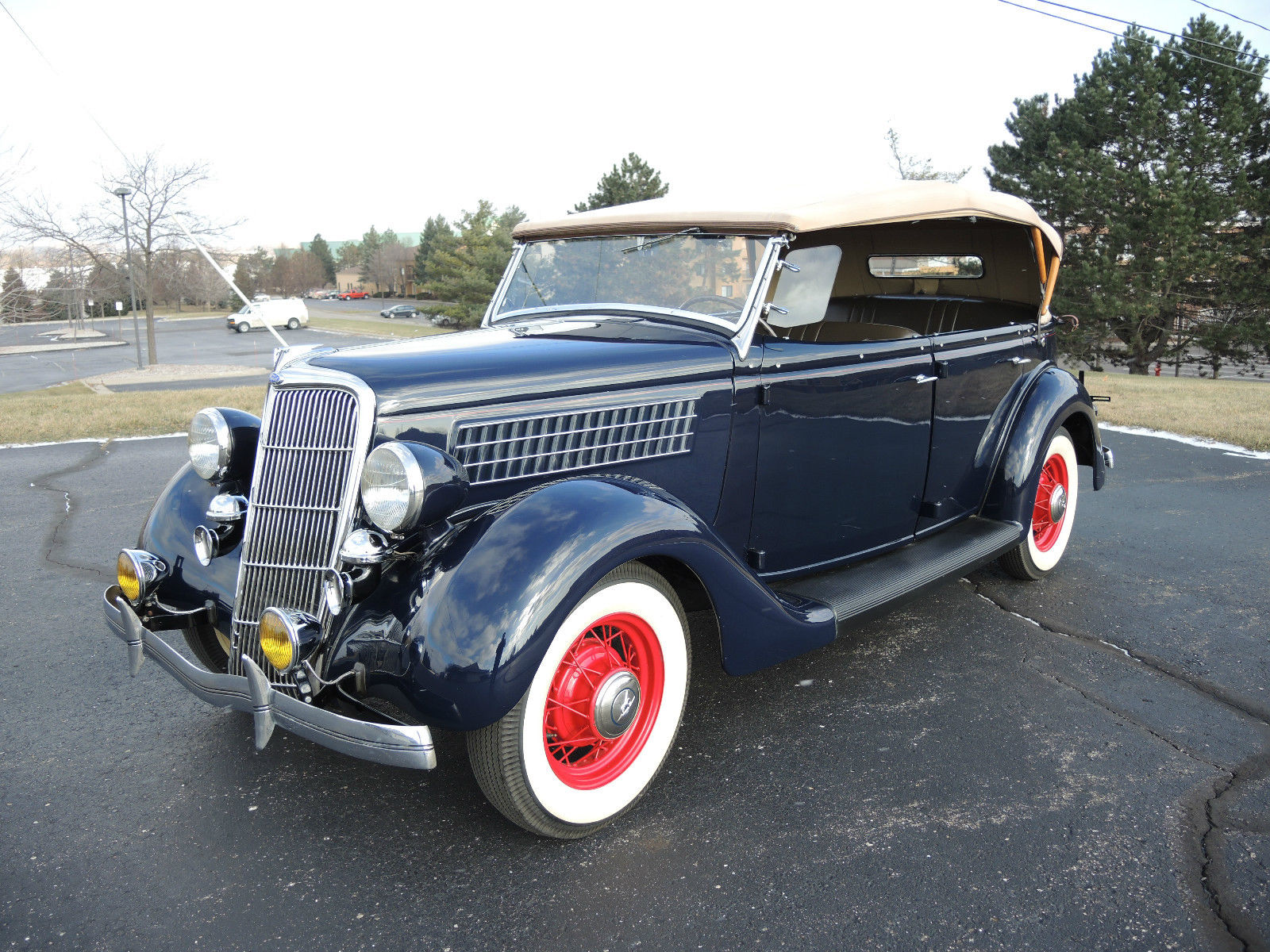 1935 Dark Blue Ford Other Phaeton