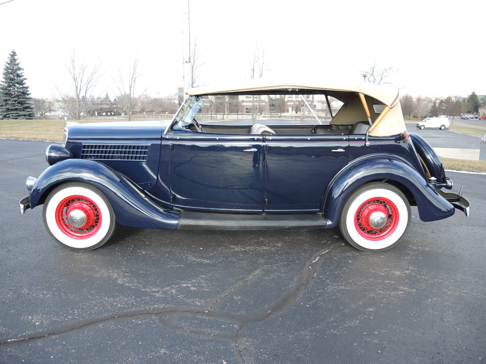 1935 Dark Blue Ford Other Phaeton