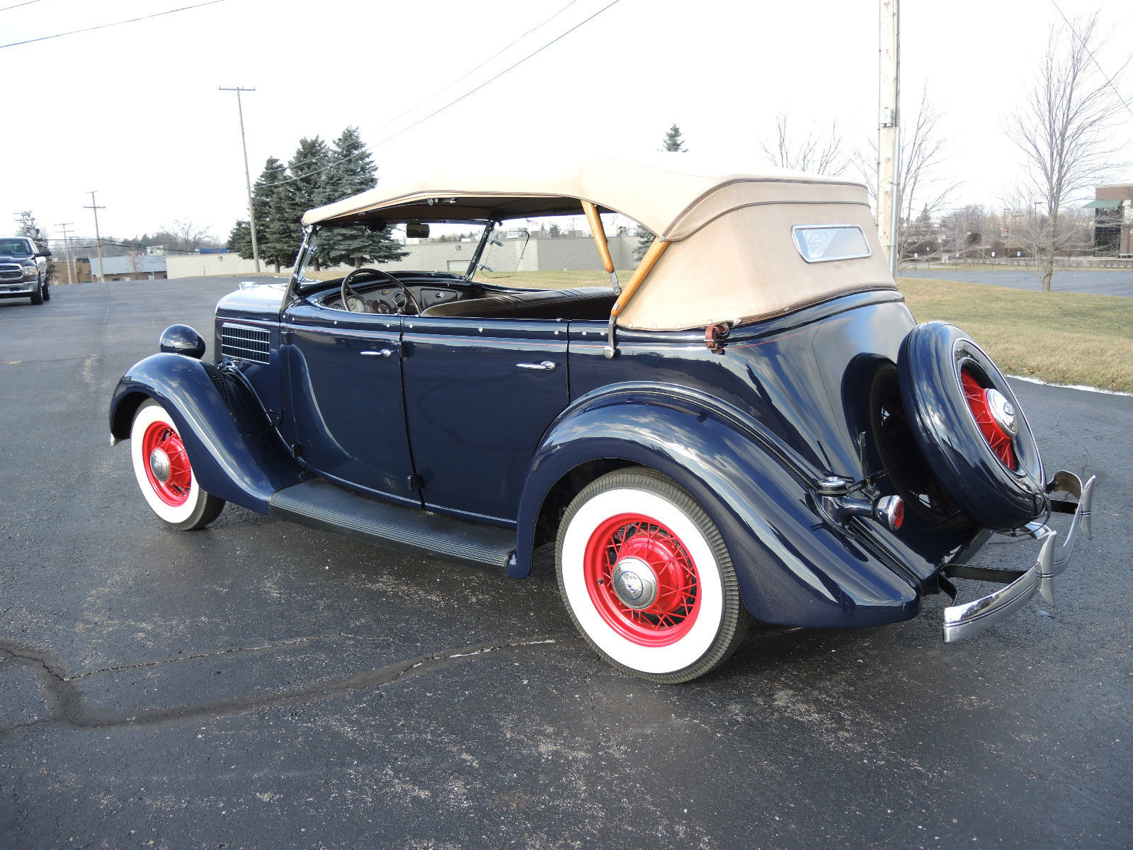 1935 Dark Blue Ford Other Phaeton