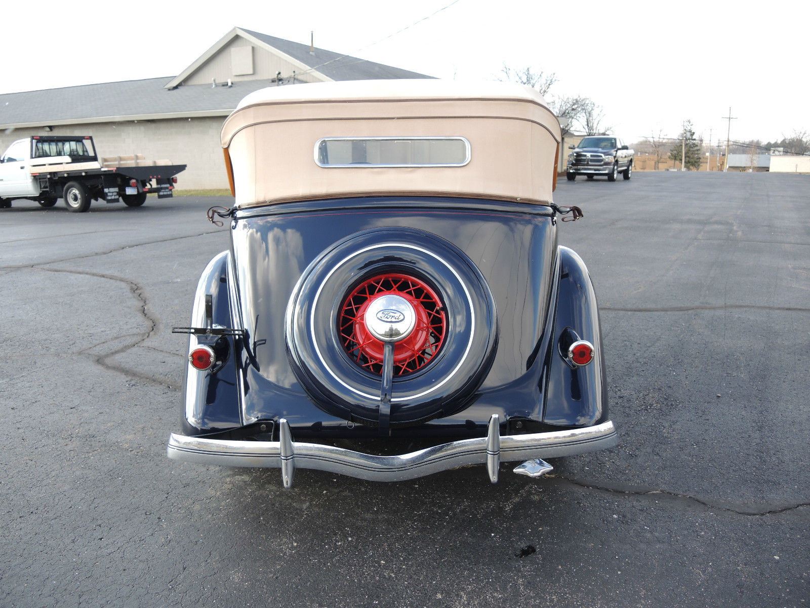 1935 Dark Blue Ford Other Phaeton