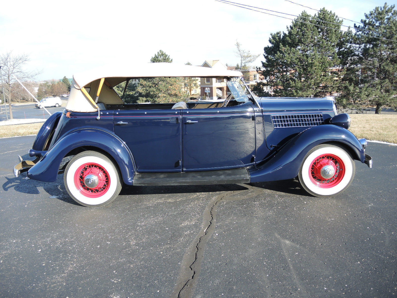 1935 Dark Blue Ford Other Phaeton