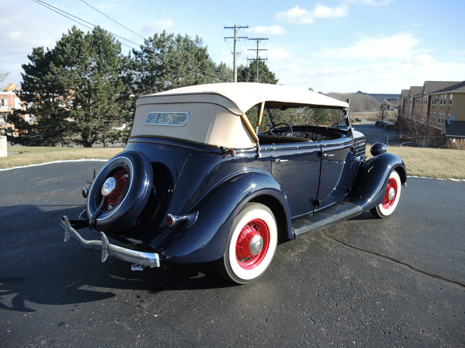 1935 Dark Blue Ford Other Phaeton