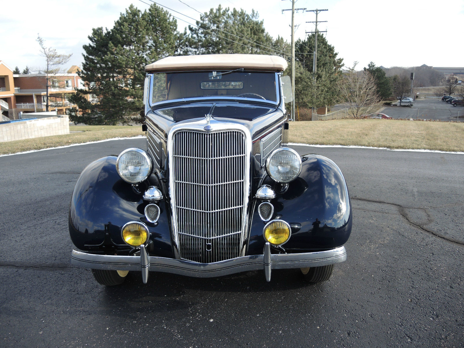 1935 Dark Blue Ford Other Phaeton
