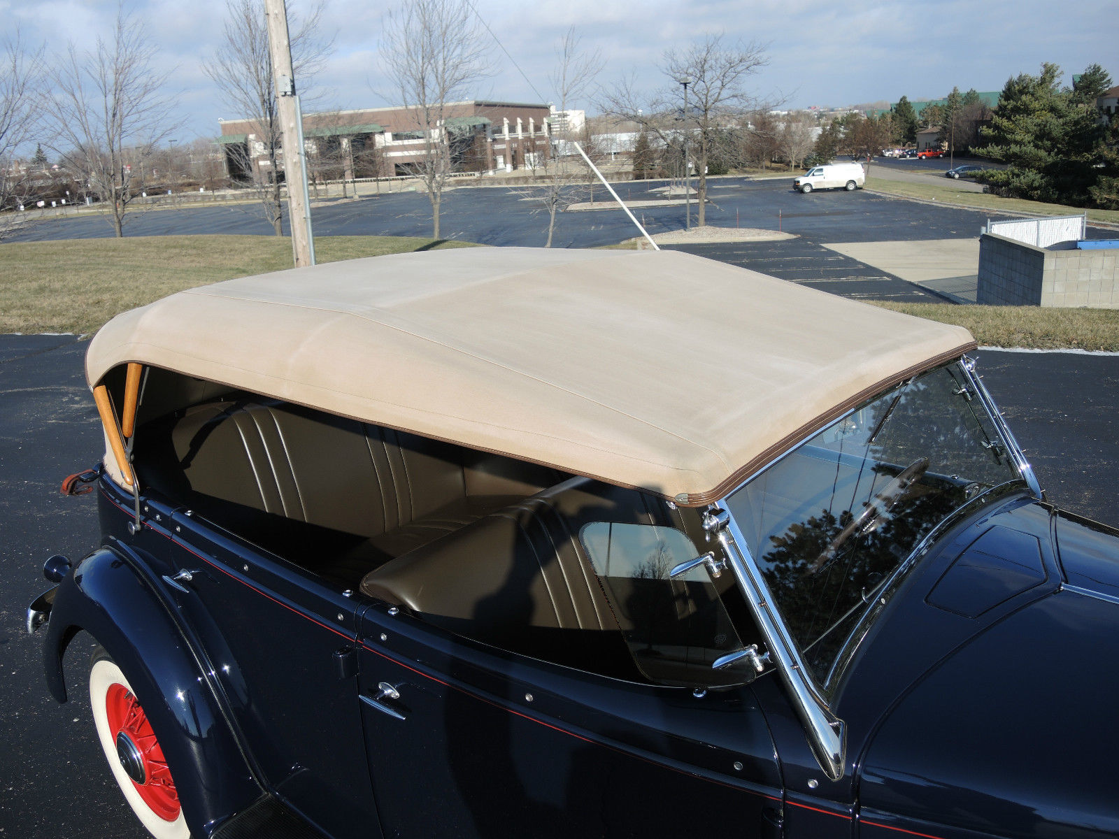 1935 Dark Blue Ford Other Phaeton