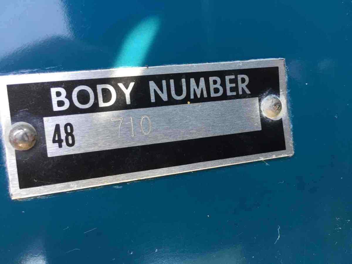 1935 Blue Ford Roadster Convertible