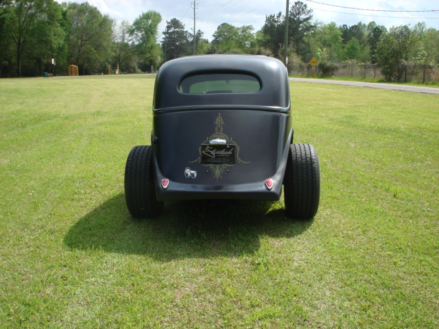 1935 Black Ford Custom  Tudor Sedan