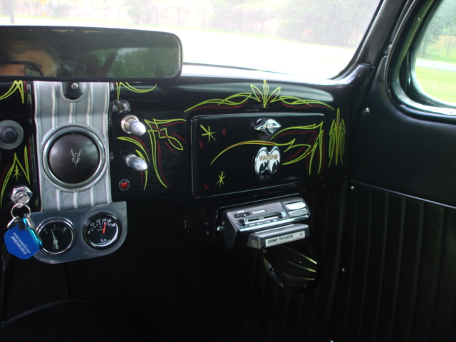 1935 Black Ford Custom  Tudor Sedan