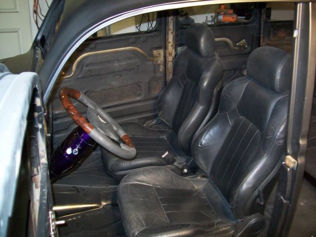 1935 Black epoxy primer Ford SEDAN, HOTROD, STREETROD, RATROD Sedan