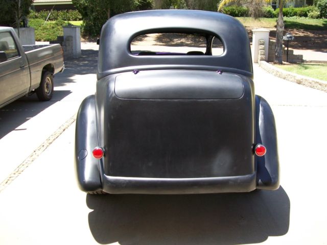 1935 Black epoxy primer Ford SEDAN, HOTROD, STREETROD, RATROD Sedan