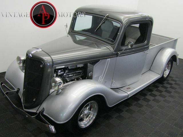 1935 Silver Ford Truck --