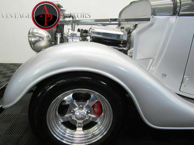 1935 Silver Ford Truck --