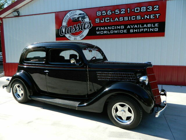 1935 Black Ford Tudor Coupe