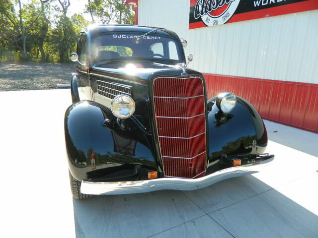 1935 Black Ford Tudor Coupe