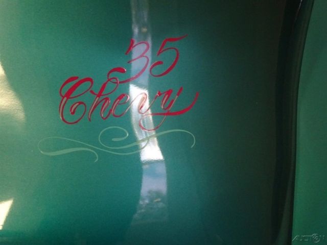 1935 Blue Ford Sedan Sedan