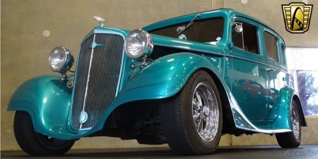 1935 Blue Ford Sedan Sedan