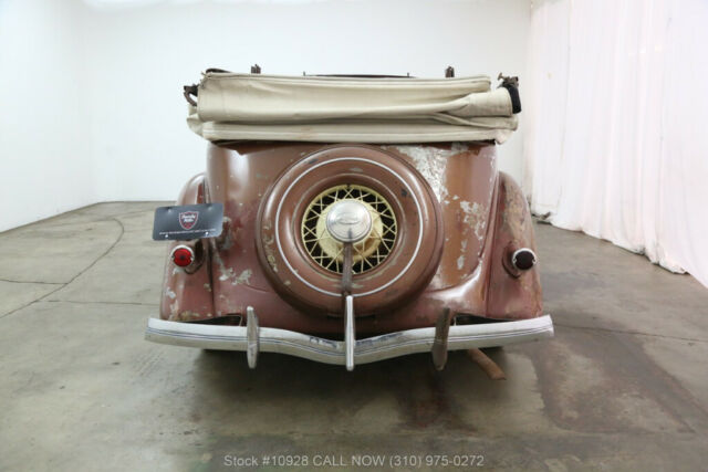 1935 Red Ford Phaeton