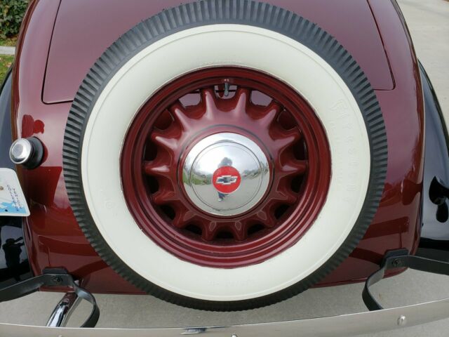 1936 Burgundy Chevrolet Other Coupe