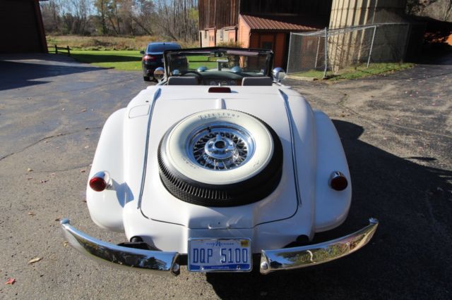 1936 white Ford Other roadster