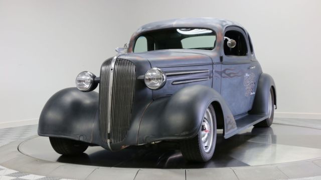 1936 Black Chevrolet 5 Window Coupe Coupe