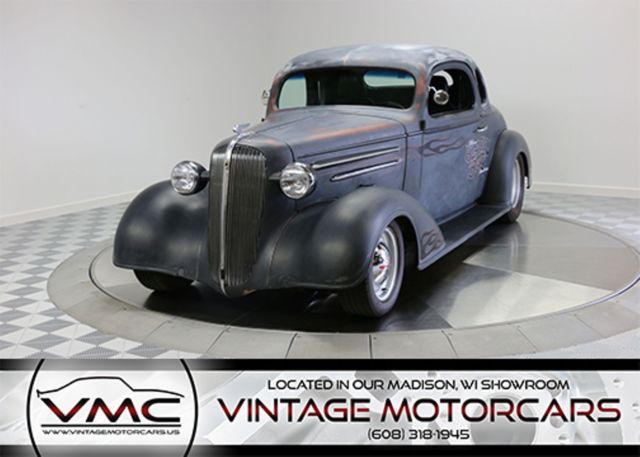 1936 Black Chevrolet 5 Window Coupe Coupe
