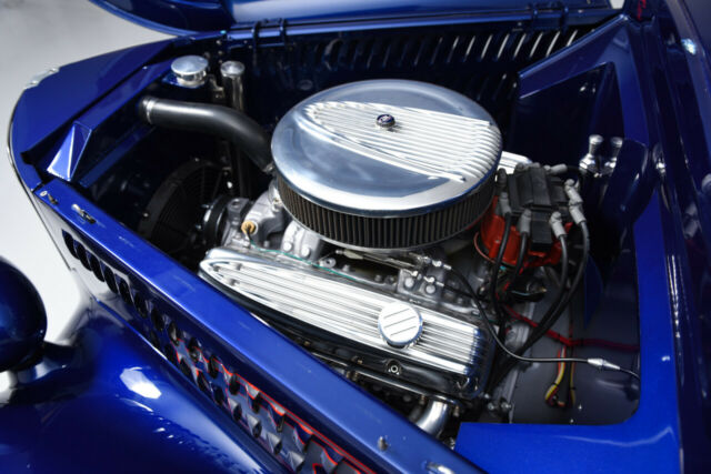 1936 Blue Ford Roadster Convertible