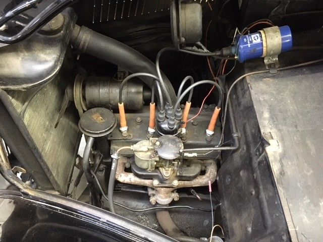 1936 Black Ford CX 10 Convertible