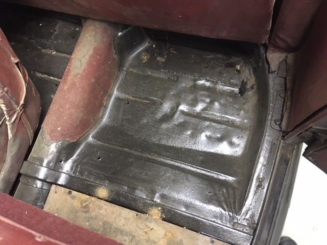 1936 Black Ford CX 10 Convertible